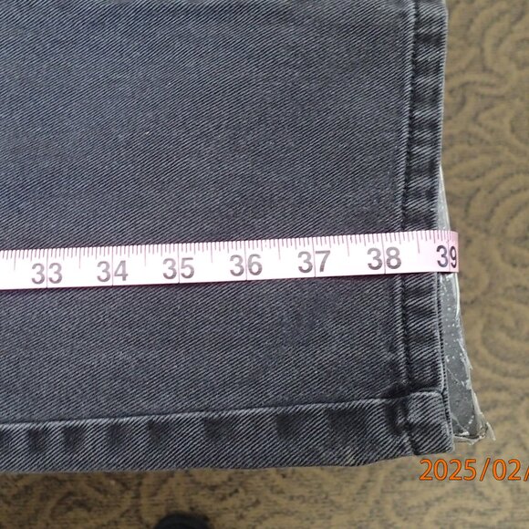 Bill Blass Easy Fit Black Jeans - Picture 5 of 6